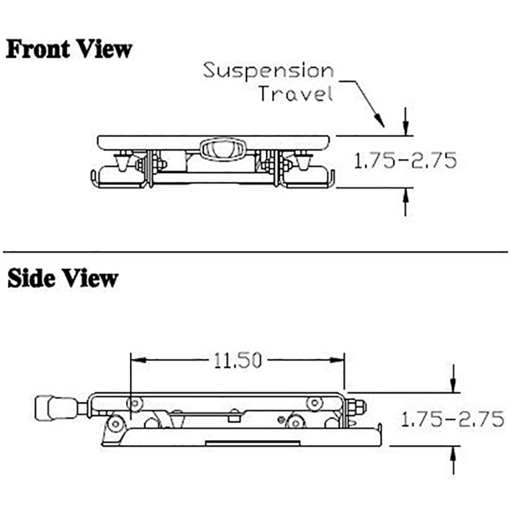 6081 Seat Suspension Fits Craftsman Several
