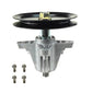 112-0395 Mower Deck Spindle with Pulley and Bolts Fits Troy Bilt 13WX79KT011