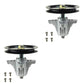 159830 Qty 2: Mower Deck Spindle with Pulley and Bolts Fits MTD 13AX915T004 2130