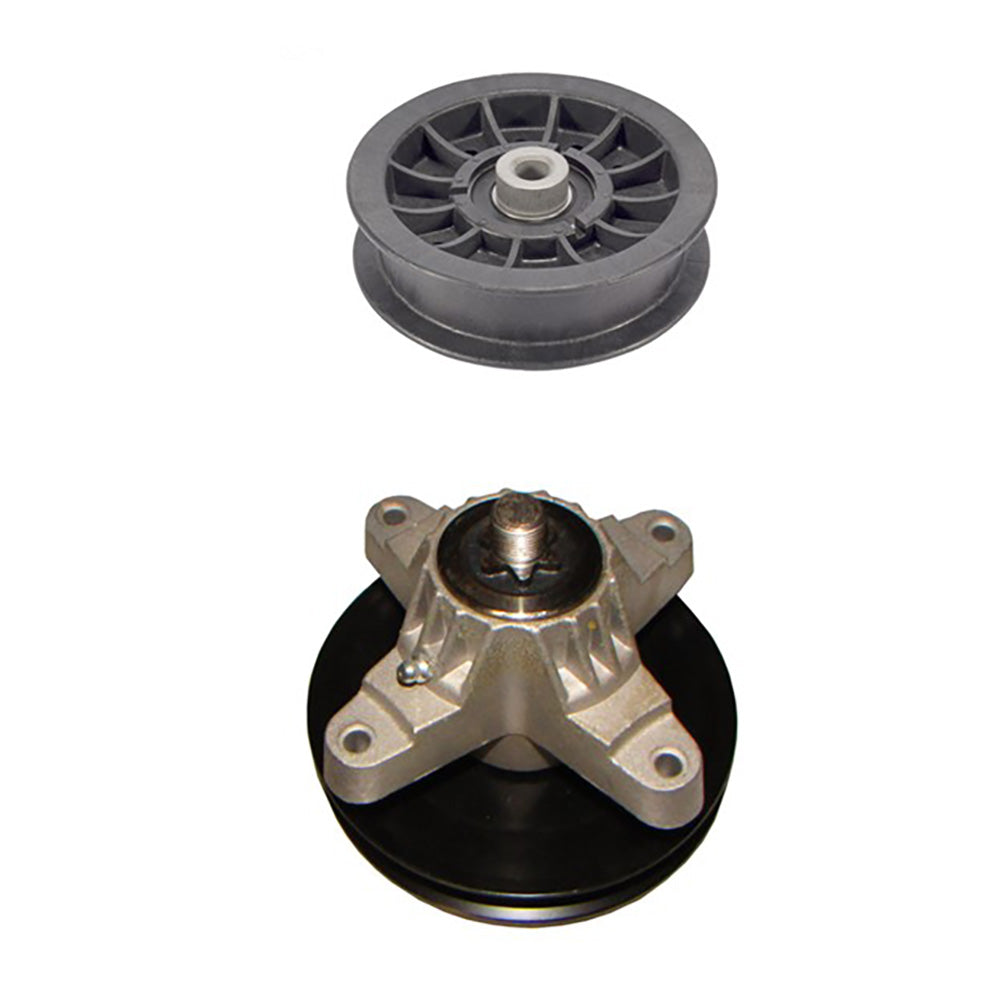 12006 Spindle Assembly With Pulley Fits Yard Man