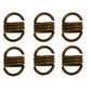 6 BRAKE SPRINGS for COCKSHUTT 5 40 50 540 55 560 570