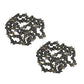 Qty 2: 16" Low Profile Chainsaw Chains  Fits Oregon Replaces 90PX055G