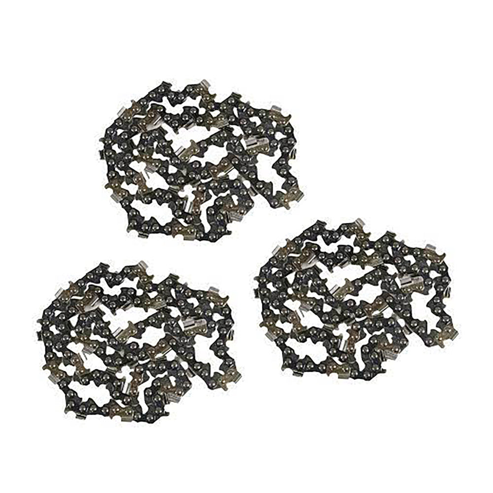 QTY 3: 16" Low Profile Chainsaw Chain  Fits Universal Products Replaces N4C-556