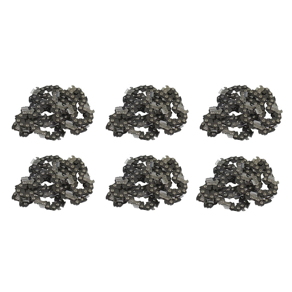 QTY 6: 16" Low Profile Chainsaw Chain  Fits Universal Products Replaces N4C-556