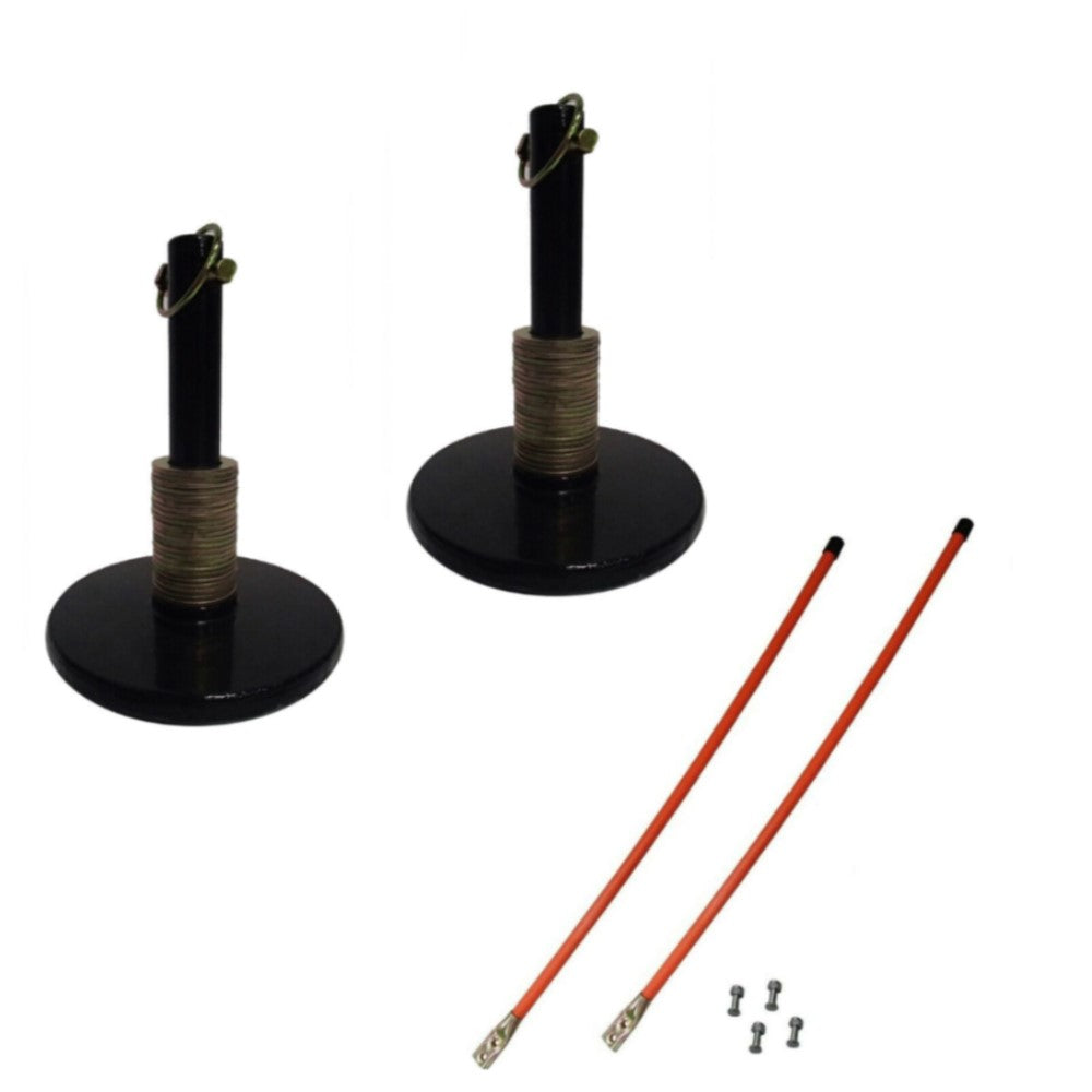 (2) Snow Plow Shoes & 27" Snow Plow Markers Fits Universal Products