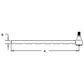 WN-65082C91-PEX Tie Rod, Outer, Left Hand Fits International/CaseIH 384 385 454