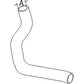 New Upper Radiator Hose 6578279 Fits Bobcat 751 751G  Skid Steer Loader