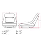 Seat Fits Bobcat Skid Steer Loader 463 763 843 943 863 873 963 6598809