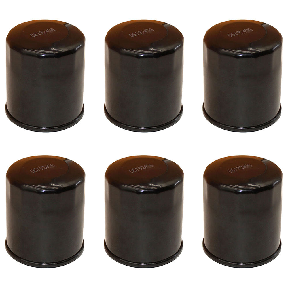 Qty 6: Oil Filter Fits Dixie Chopper Replaces 1323