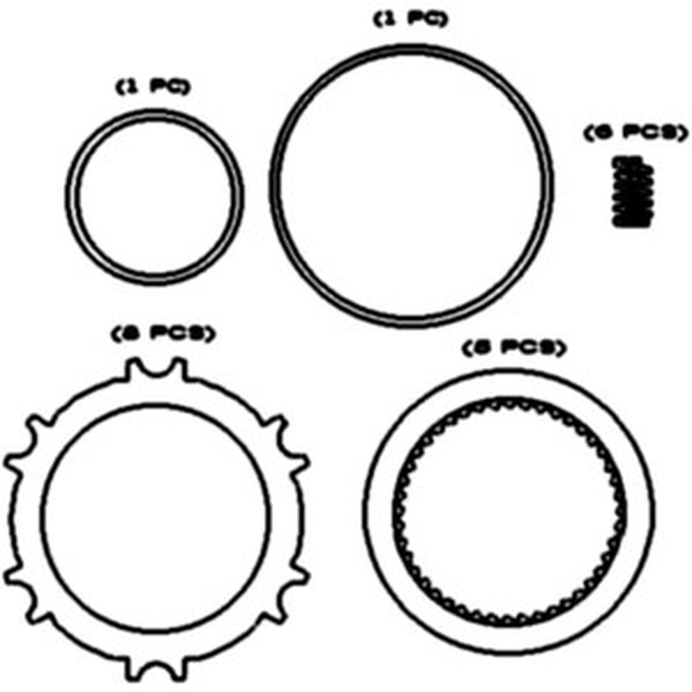 3125257R91 Fits Case IH 3210 3220 3230 4210 4220 4230 4240 PTO Clutch Repair KIt