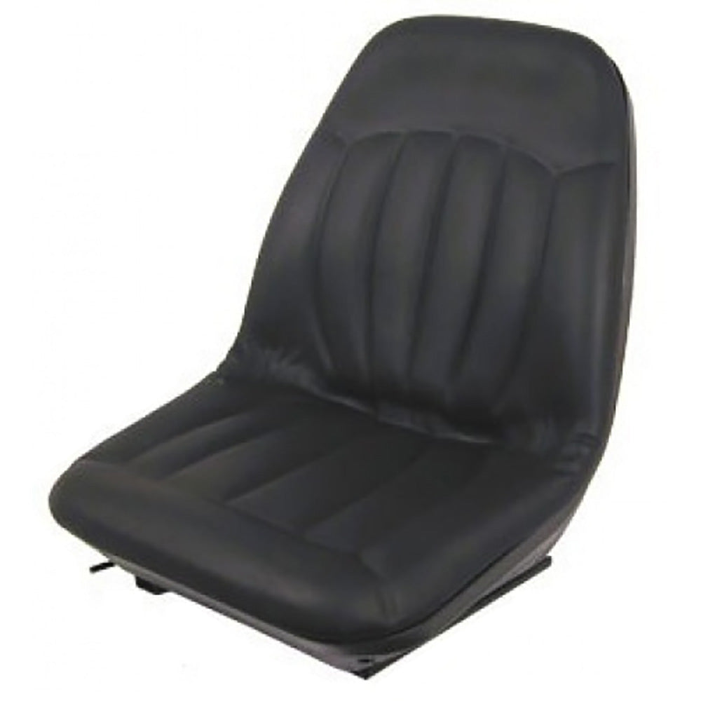 ST55 Black Vinyl Seat with Rails Fits Bobcat