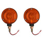 677540 Qty 2: Amber Light Fits Massey Ferguson