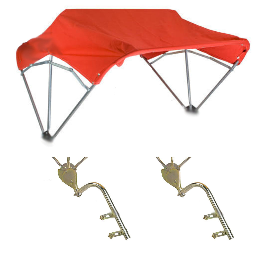 6A216 48" Complete Canopy w/ fender mounting brackets Fits Universal