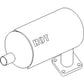 Muffler Fits 2410 B1700 B1700 B1710 B2100 B2110 B2400 B1700 B2100 B2400 B2410