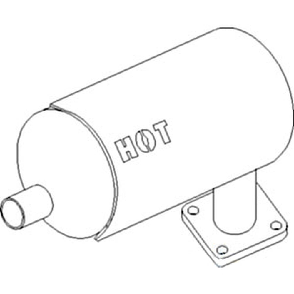 Muffler Fits 2410 B1700 B1700 B1710 B2100 B2110 B2400 B1700 B2100 B2400 B2410
