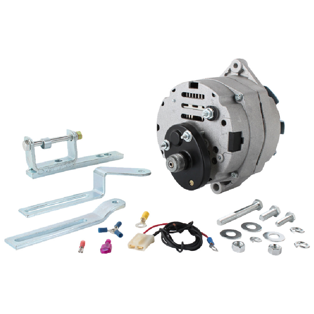 6X10300ALTHGV Alternator Conversion Kit w/ Pulley Fits Ford/New Holland