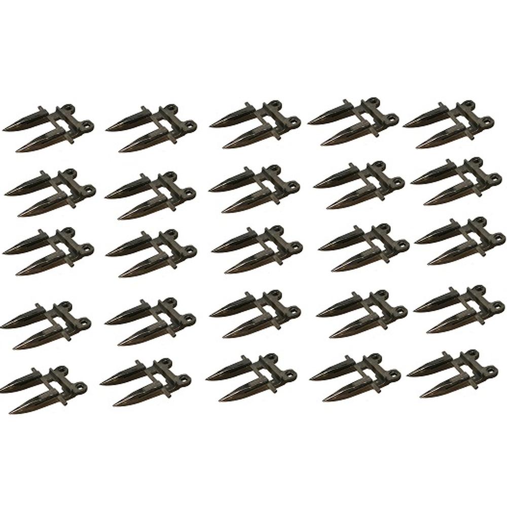 Qty 25: 2 Prong Double Heat Treated Forged Guard Fits International Harvester