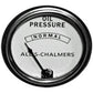 70228718-WHT - Oil Pressure Gauge (w/ White Face Plate)