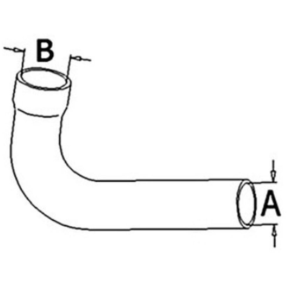 70235356 Lower Radiator Hose Fits Allis Chalmers D17 Diesel & D19 Gas