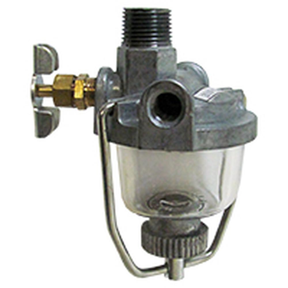 FUEL STRAINER SEDIMENT BOWL ASSEMBLY Fits Allis CHALMERS 170 D10 D12 D14