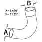243014 Upper & Lower Radiator Hose Set Fits Allis Chalmers