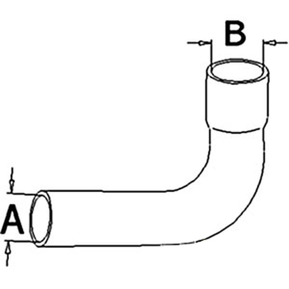 243014 Upper Radiator Hose Fits Allis Chalmers