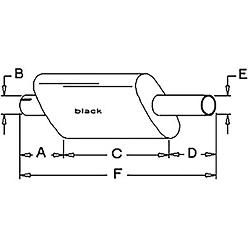 70246129 Oval Muffler Fits Allis Chalmers Industial Construction 707 Tractor D17
