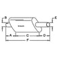 70246130 New Muffler Fits Allis Chalmers D19 Gas Engine Tractor 616 622 801 802