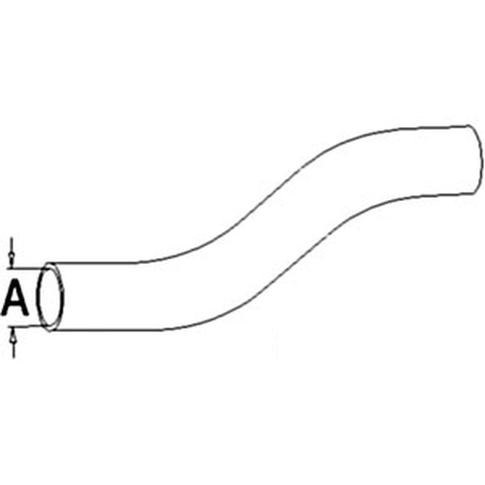 Upper Radiator Hose Fits Allis Chalmers Replaces 70249759