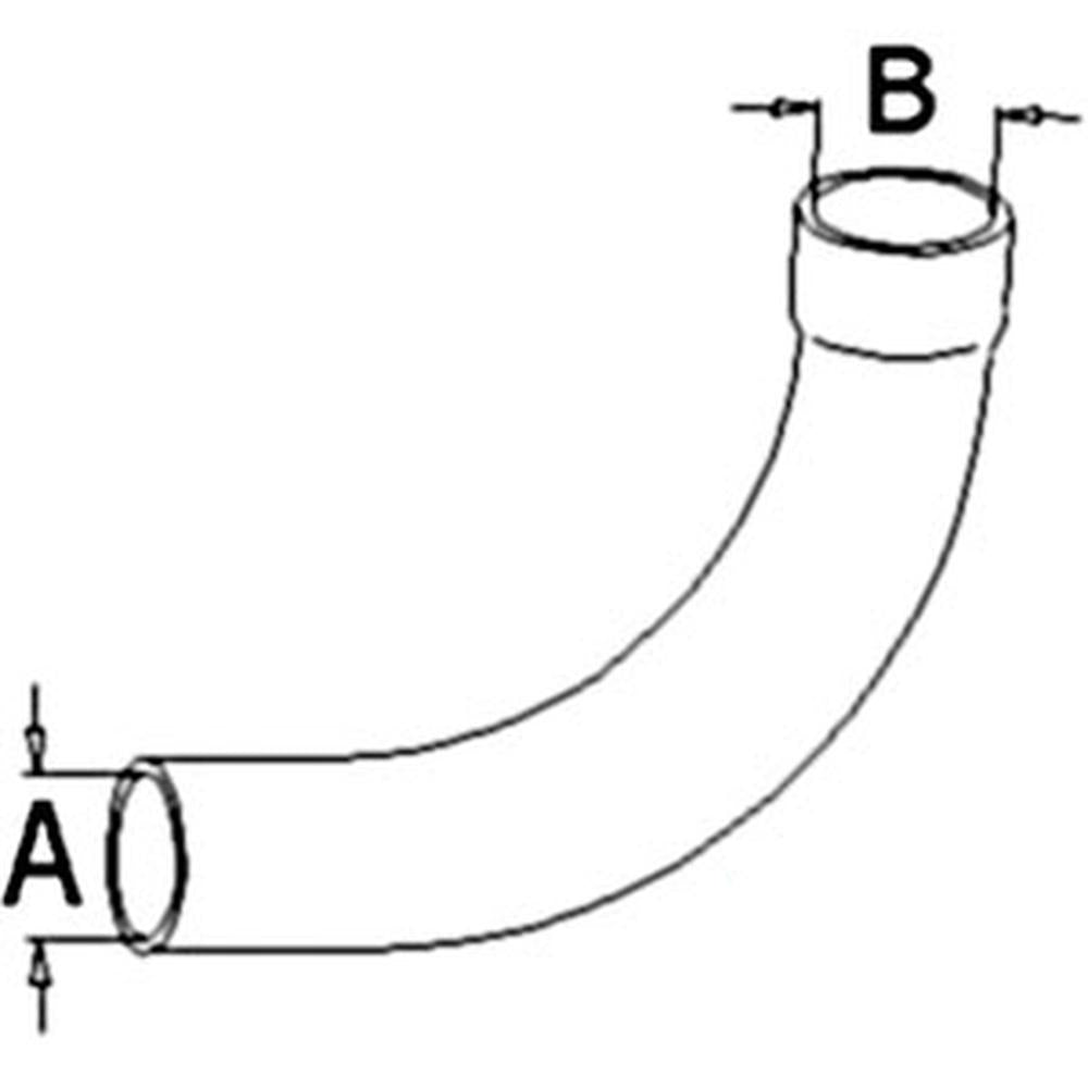70262102 Upper Radiator Hose Fits Allis Chalmers AC Tractor Models 7010 7020