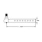 HD70269353 Outer Tie Rod, 2WD Fits Allis Chalmers