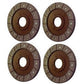 70277355 New Set of 4 Brake Discs Fits Mpl Moline Tractor Models 500 M5 +