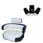 3-pc Seat Cushion Set with Hardware Kit Fits Case/International Harvester
