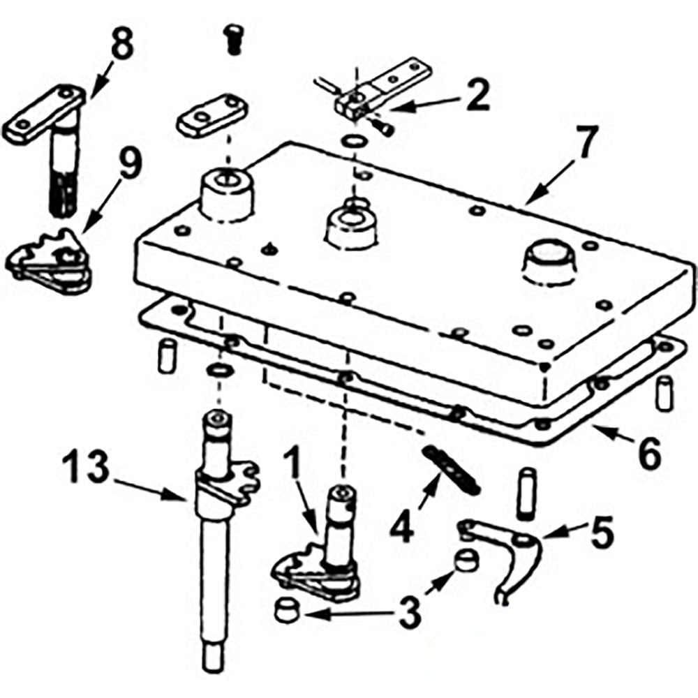 71526C1 - Shaft with Duckfoot