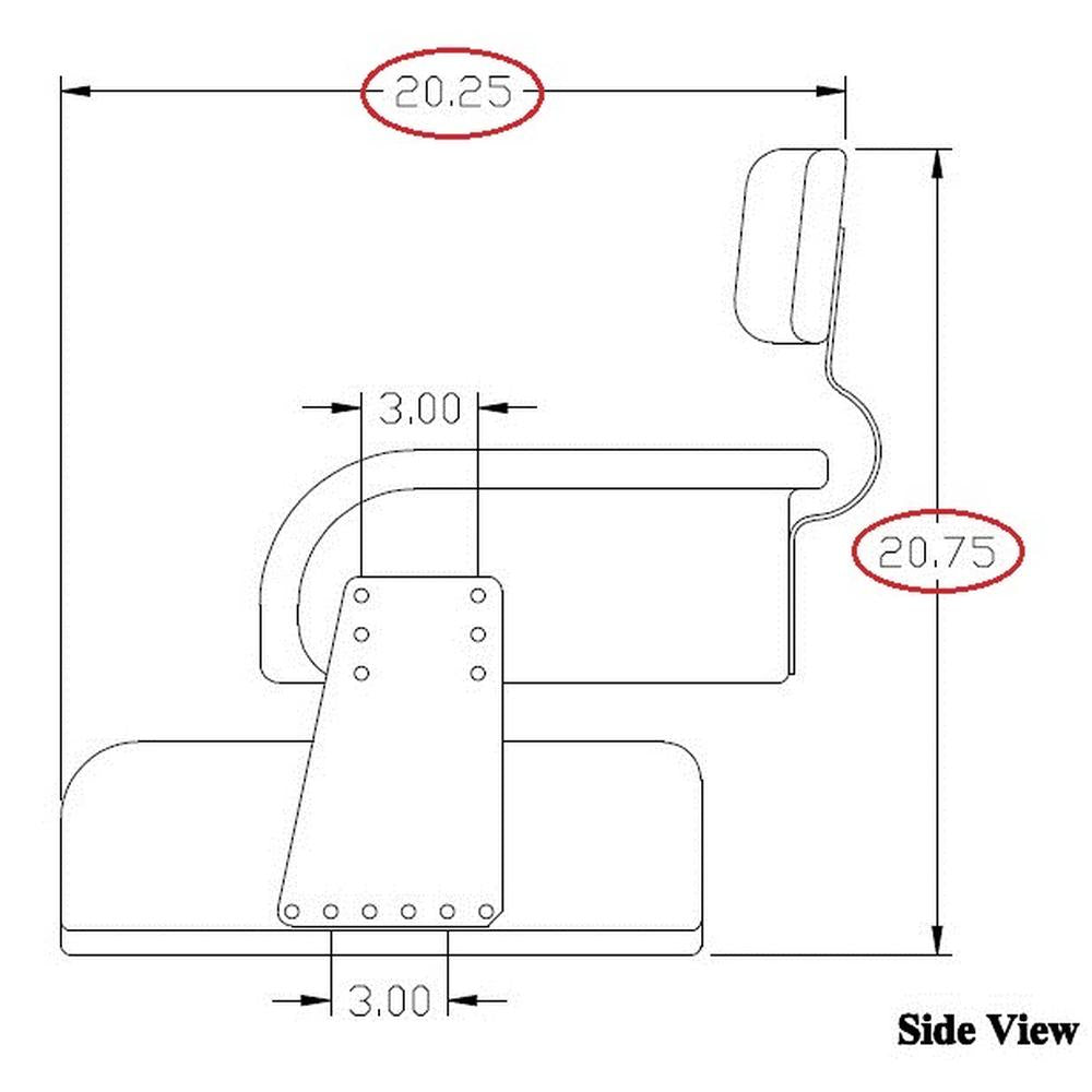 Seat Cushions Fits International Harvester 1456, 1066, 856, 806, 706