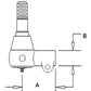 71820C92 Power Steering Cylinder End Fits Case-IH Cotton Picker CPX420 1800