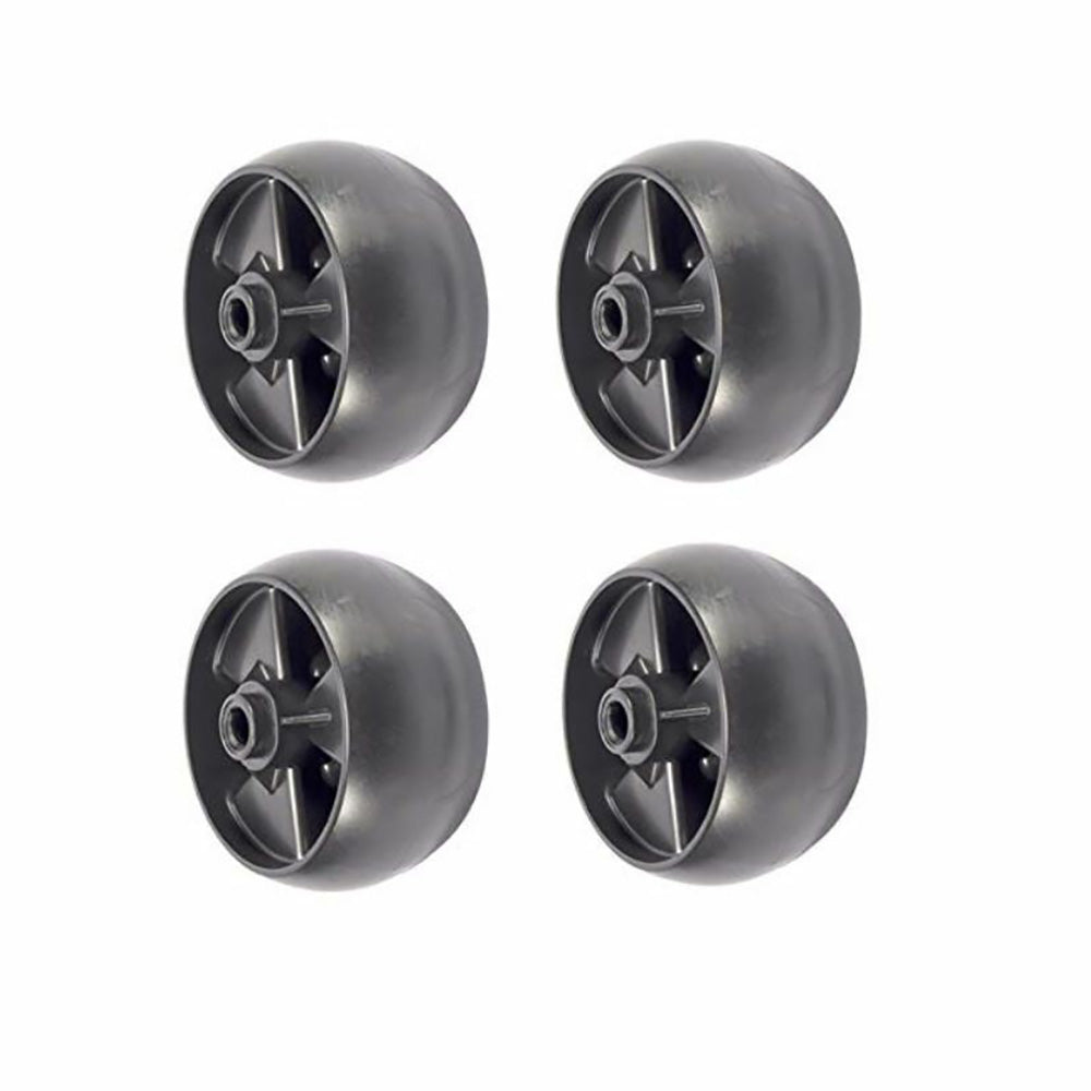 Qty 4: Wheel & Bolt Combo Fits Yard Man Replaces Hub Length 2-1/2" Tread Smooth