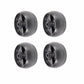 532 13 76-44 Qty 4: Wheel & Bolt Combo Fits Husqvarna
