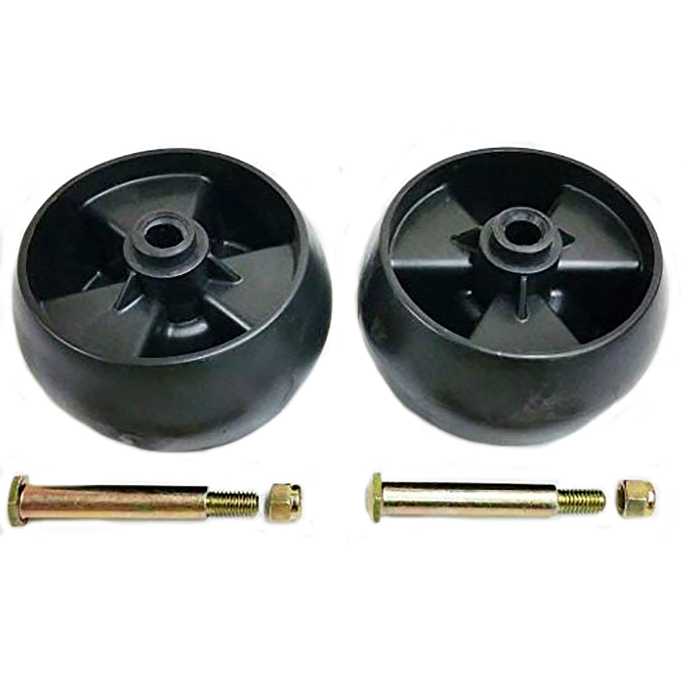 734-04155 Deck Wheel and Bolt & Lock Nut Set Fits Cub Cadet