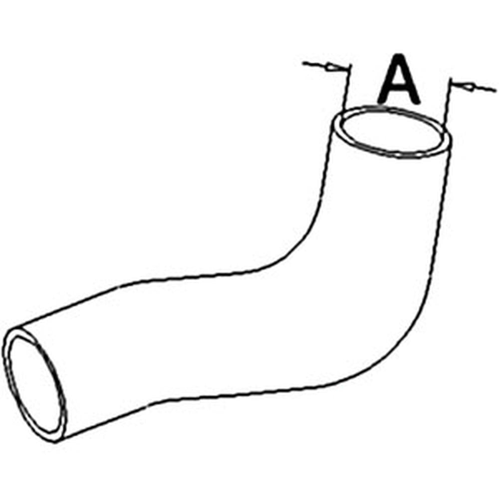 72089692 Upper Radiator Hose Fits Allis Chalmers Tractor 5040 5045 5050
