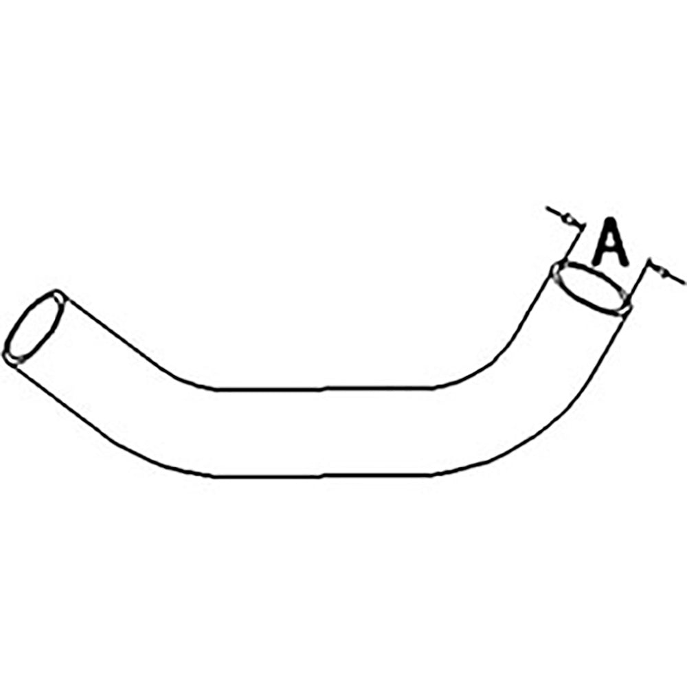 3280167M1 Lower Radiator Hose Fits Massey Ferguson