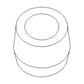 Rubber Seat Shock Bushing Fits Massey Harris Replaces 760674M1