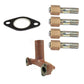 0826232 Manifold w/ Stud, Nut, & Gasket Fits Ford/New Holland Dexta Super Dexta