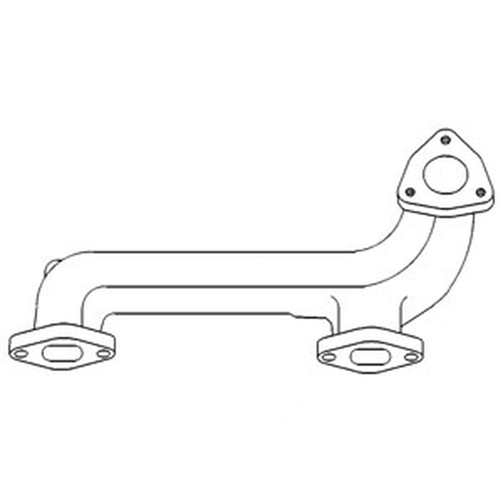 Fits Massey Ferguson AD4.203 PERKINS DIESEL Exhaust Manifold 37781720 732