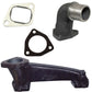 1862807M1 Exhaust Manifold w/ Gaskets & Elbows Fits Massey Ferguson