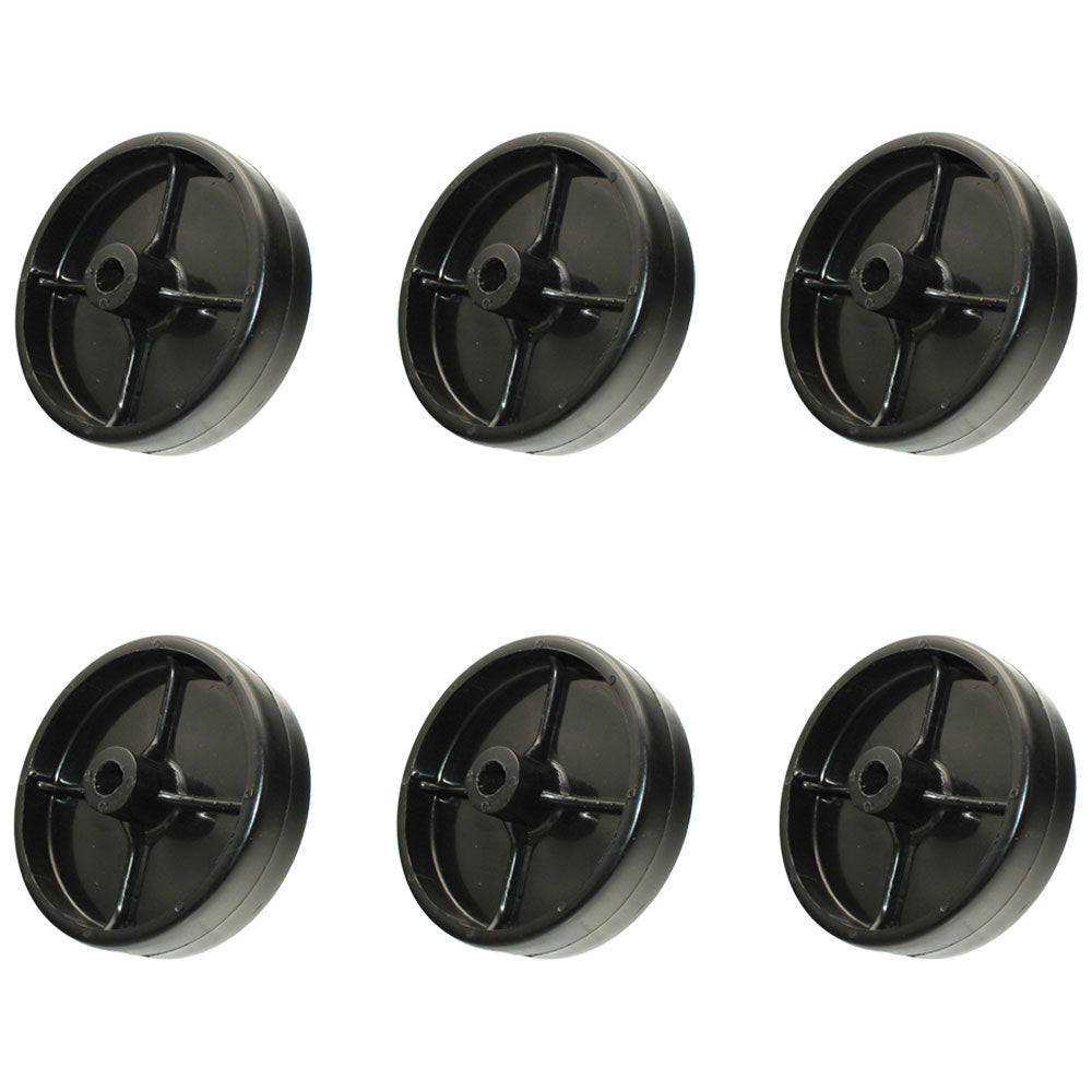Qty 6: Deck Wheels  Fits Troy Bilt Replaces GW-7340973