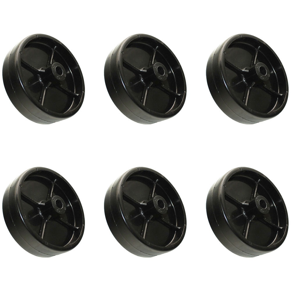 Qty 6: Deck Wheels  Fits Troy Bilt Replaces GW-7340973
