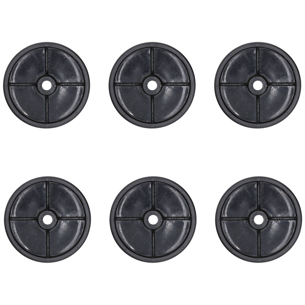 Qty 6: Deck Wheels  Fits Troy Bilt Replaces GW-7340973