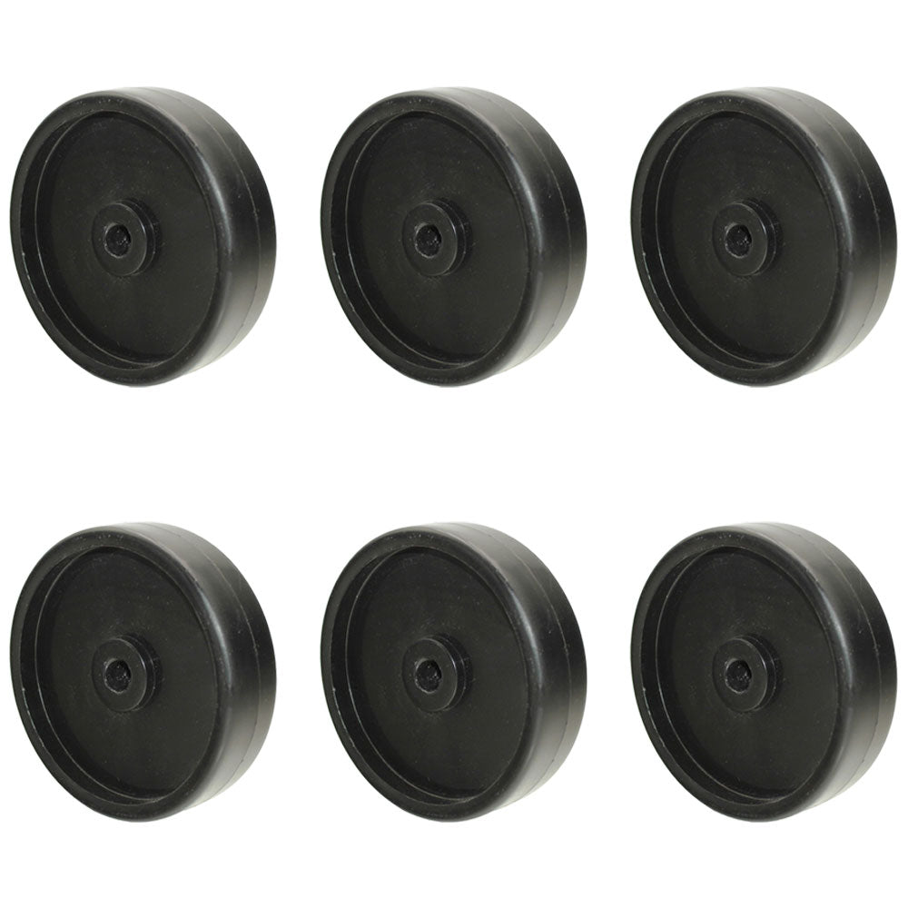 Qty 6: Deck Wheels  Fits Troy Bilt Replaces GW-7340973