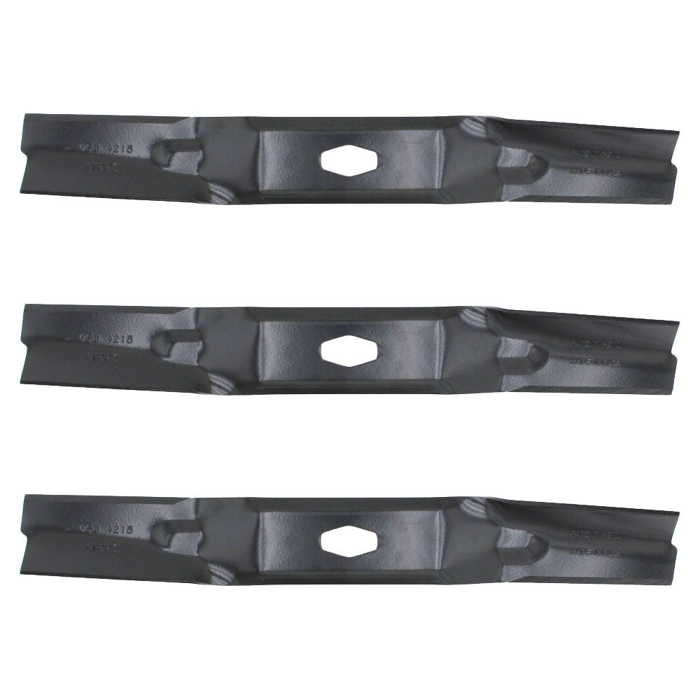 490-110-Y194 Qty 3: Mower Blade Fits MTD 13AQA2ZWA93 17ARFACW093 17ASHAC3A93